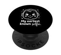 Mon Premier Selfie drôle connu PopSockets PopGrip Adhésif