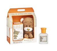 Mon premier Sent-Bon coffret parfum bébé Eau de senteur sans alcool + Doudou peluche ours 0-3 ans Fabriqué en France