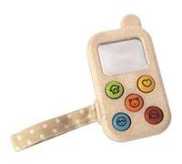 Plan Toys – Jouet interactif Mon Premier Téléphone en bois Mixte Dès 1 an