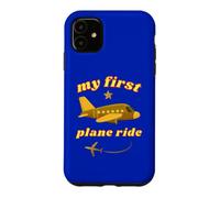 Mon Premier Trajet en Avion pour la première Fois en vol vers Les Vacances Golden Jet Coque pour iPhone 11