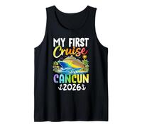 Mon Premier Voyage de Vacances à Cancun 2026 Débardeur