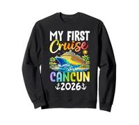 Mon Premier Voyage de Vacances à Cancun 2026 Sweatshirt