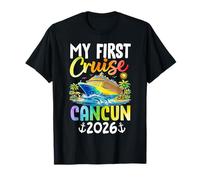 Mon Premier Voyage de Vacances à Cancun 2026 T-Shirt