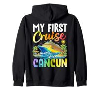 Mon Premier Voyage de Vacances à Cancun Sweat à Capuche