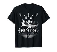 Mon Premier Voyage en Avion pour la première Fois en Vacances T-Shirt