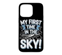 Mon Premier Voyage en Avion Première Aventure de vol Coque pour iPhone 15 Pro Max