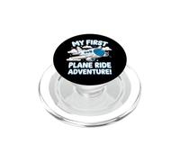 Mon Premier Voyage en Avion Première Aventure de vol PopSockets PopGrip pour MagSafe