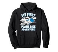 Mon Premier Voyage en Avion Première Aventure de vol Sweat à Capuche