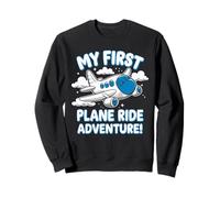 Mon Premier Voyage en Avion Première Aventure de vol Sweatshirt
