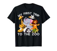 Mon premier voyage : Wild and Zoo Safari Jungle, fête d'anniversaire T-Shirt