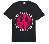 Mon problème Mon Pictogramme Maman Papa Ingénieur de données Analyste de données Comfort Colors Adult Heavyweight T-Shirt