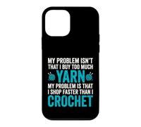 Mon problème n'est Pas Que j'achète trop de Laine - Crochet Coque pour iPhone 12 Mini