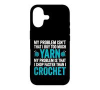 Mon problème n'est Pas Que j'achète trop de Laine - Crochet Coque pour iPhone 17