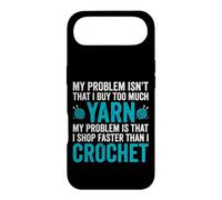 Mon problème n'est Pas Que j'achète trop de Laine - Crochet Coque pour iPhone Air