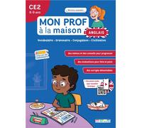 Mon prof à la maison - Anglais CE2 Vocabulaire - Grammaire - Conjuguaison - Civilisation - Maxime Paul - Rue Des Ecoles - broché - Scolaire / Universitaire