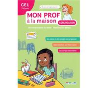 Mon prof à la maison - Conjugaison CE1 Maîtriser tous les temps du programme - Morgane Sormani - Rue Des Ecoles - broché - Scolaire / Universitaire