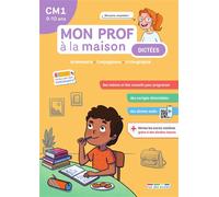 Mon prof à la maison - Dictées CM1 Grammaire - Conjugaison - Orthographe - Julien Ledoux - Rue Des Ecoles - broché - Scolaire / Universitaire