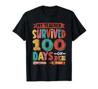Mon professeur a survécu à 100 jours de ma vie, mes enfants à 100 jours d'école T-Shirt