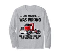 Mon Professeur s'est trompé : Chauffeur de Camion, Hommes, père, Mari, Camionneur Manche Longue