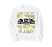 Mon Professeur s'est trompé : Chauffeur de Camion, Hommes, père, Mari, Camionneur Sweatshirt