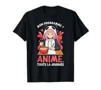 Mon Programme Anime Toute La Journée Manga Japonais T-Shirt