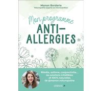 Mon programme anti-allergies - Manon Borderie - Leduc S. - broché - Guide