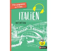 Mon programme en 3 mois - Italien initiation - Claude Renucci - Nathan - broché - Méthode de langue