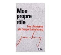 Mon propre rôle, I, II Coffret 2 volumes - Serge Gainsbourg - Gallimard - Coffret - Monographie