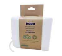 Mon PTIT Dodo Drap Housse Bio 130G/M² 70X140 Blanc