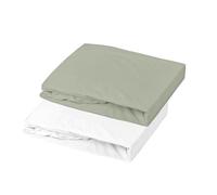 Mon PTIT Dodo LOT 1 ALESE PU + 1 Drap Housse Blanc/GINKY 60 x 120 cm