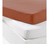 Mon PTIT Dodo LOT 1 ALESE PU + 1 Drap Housse Blanc/TOMETTE 60 x 120 cm