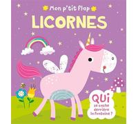 Christine Sheldon – Mon p'tit flap – Licornes – Album éveil dès la naissance – Cartonné
