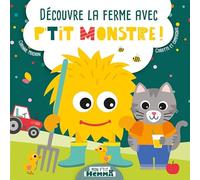 Mon P'tit Hemma - À la ferme avec P'tit Monstre ! - Album - Dès 2 ans
