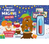 Mon P'tit Hemma - Coffret - Mon premier pinceau magique - Noël - Dès 3 ans