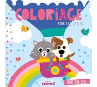Mon P'tit Hemma - Coloriage pour les petits - Arc-en-ciel - Carotte Et Compagnie - Hemma - broché - Document jeunesse