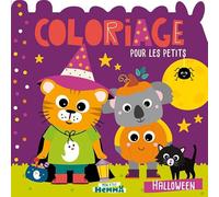 Mon P'tit Hemma - Coloriage pour les petits - Halloween - Album de coloriage - Dès 3 ans