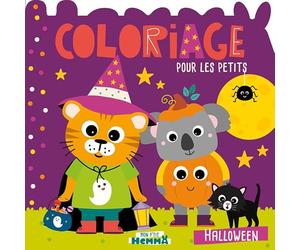 Mon P'tit Hemma - Coloriage pour les petits - Halloween - Album de coloriage - Dès 3 ans