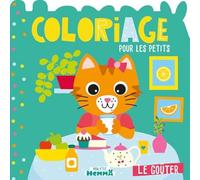 Mon P'tit Hemma - Coloriage pour les petits - Le goûter - Album de coloriage pour enfants- Dès 3 ans