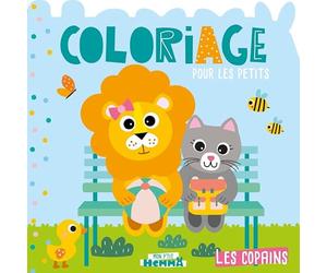 Mon P'tit Hemma - Coloriage pour les petits - Les copains - Album de coloriage - Dès 3 ans