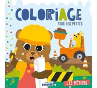 Mon P'tit Hemma - Coloriage pour les petits - Les métiers - Album de coloriage - Dès 3 ans