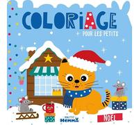 Mon P'tit Hemma - Coloriage pour les petits - Noël - Album de coloriage - Dès 3 ans