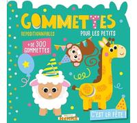 C'est La Fête - Gommettes Repositionnables Pour Les Petits