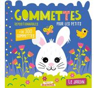 Mon P'tit Hemma - Gommettes pour les petits - Le jardin - Livre de gommettes repositionnables - Dès 3 ans