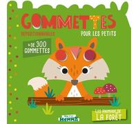 Mon P'tit Hemma Gommettes pour les petits - Les animaux de la forêt - Carotte Et Compagnie - Hemma - broché - Document jeunesse