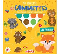 Mon P'tit Hemma - Les animaux - Pochette de + de 120 gommettes - dès 3 ans