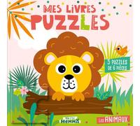 Mon P'tit Hemma - Mes Livres puzzles - Les animaux - 5 puzzles de 6 pièces 5 puzzles de 6 pieces - Carotte Et Compagnie - Hemma - cartonné - Jeux livres objets