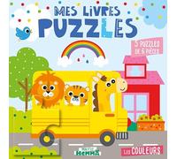 Mon P'tit Hemma - Mes livres puzzles - Les couleurs - Dès 3 ans