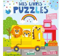 Mon P'tit Hemma - Mes livres puzzles - Les couleurs - Dès 3 ans