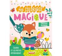 Mon P'tit Hemma - Mon coloriage magique - Animaux mignons - Carotte Et Compagnie - Hemma - broché - Document jeunesse