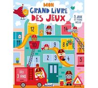 Mon P'tit Hemma - Mon grand livre des jeux - 5 jeux et pions inclus Collectif (Auteur), Carotte Et Compagnie (Illustration)